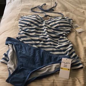 Gorgeous blueberry two piece Michael Kors suit